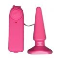 FUNKY VIBRATING BUTTPLUG PLUG ANAL VIBRADOR ROSA